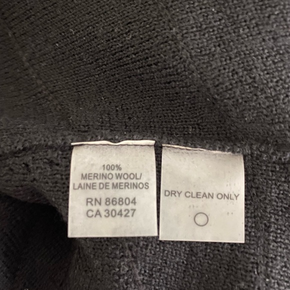 MAGASCHONI BLACK WOOL SKIRT - Picture 3 of 8